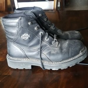 WELL LOVED Harley Davidson boots